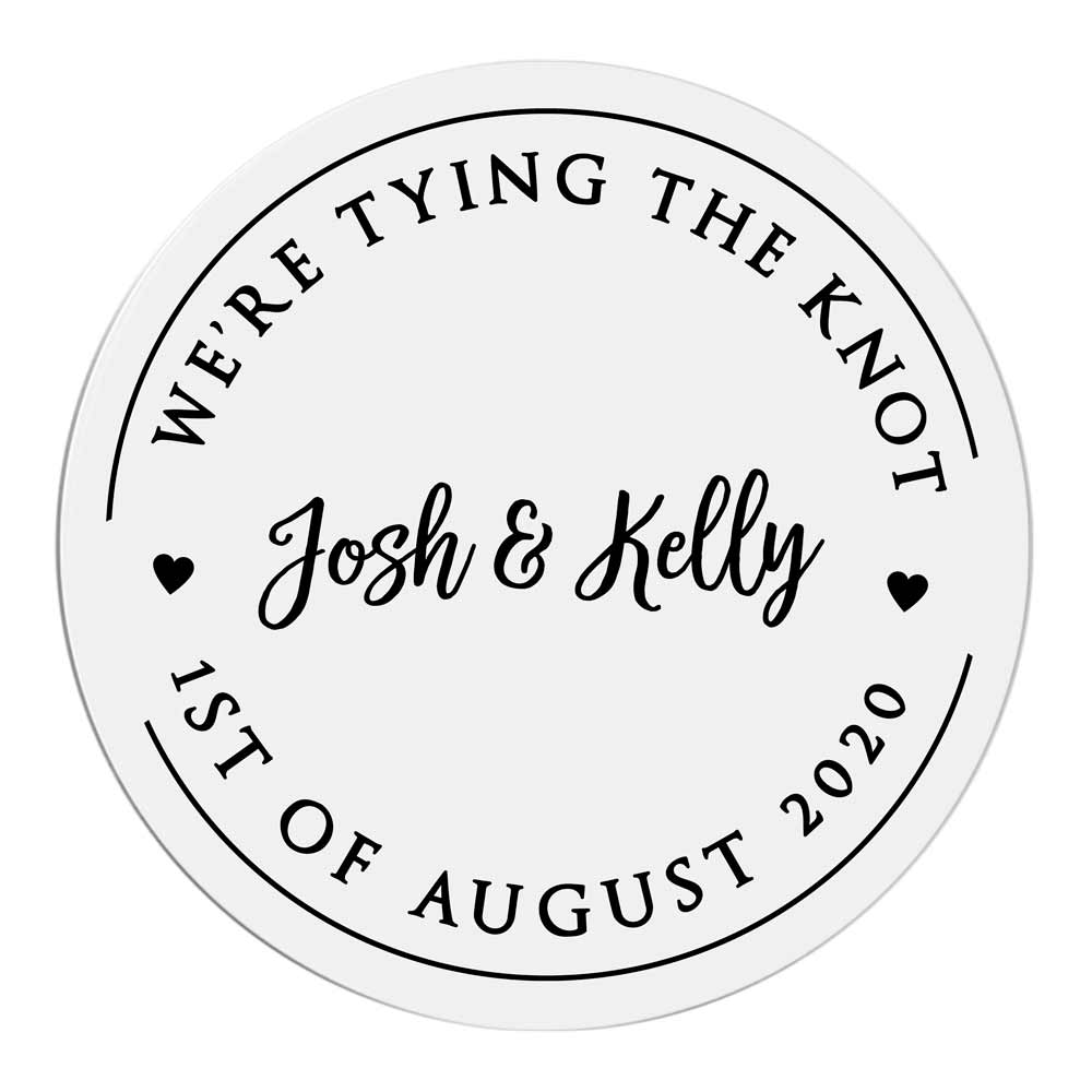 Wedding Stickers for Save the Dates 