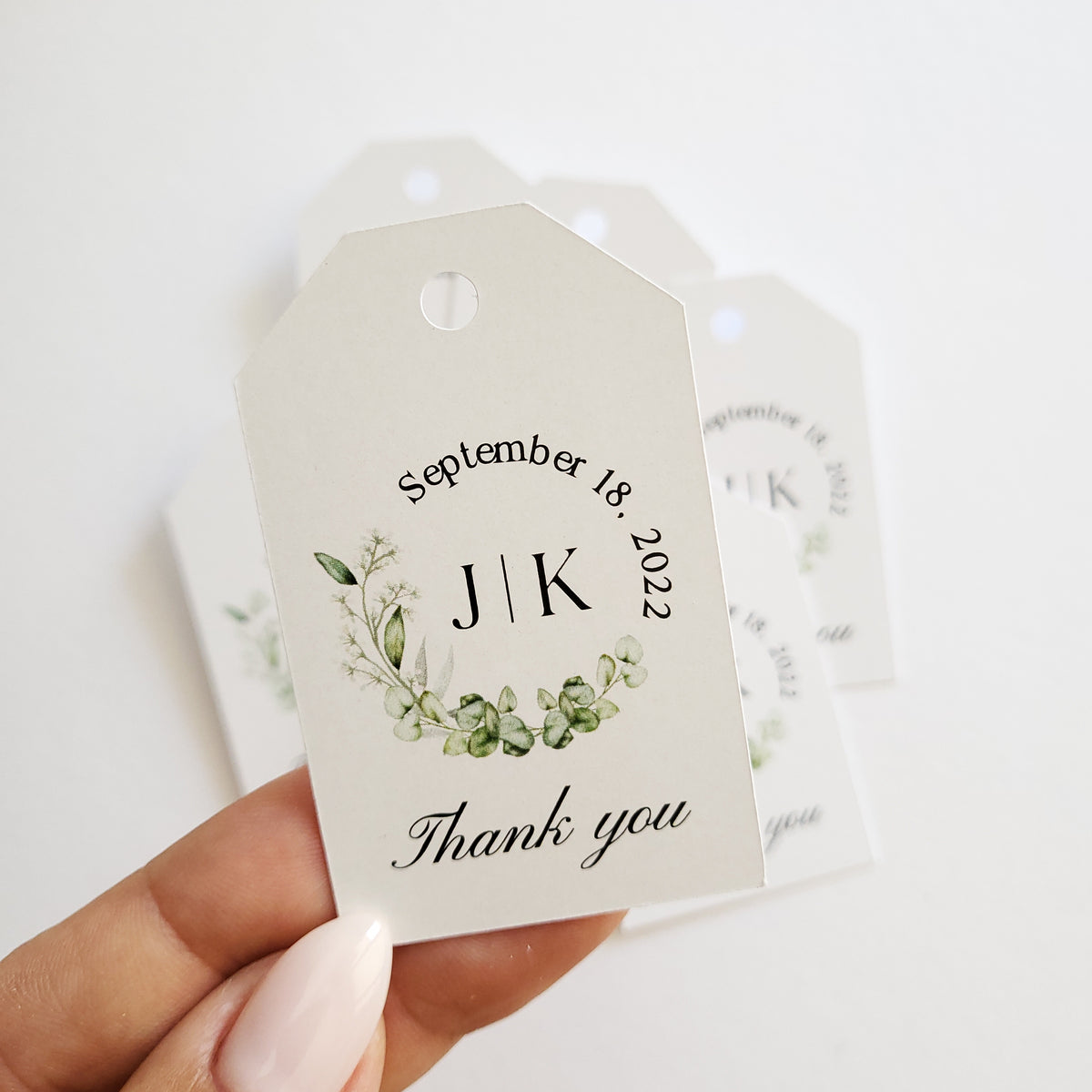 Personalized Thank you Favor Tags - Wedding & Baby Shower & Birthday –  XOXOKristen