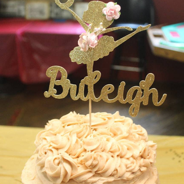 Ballerina Cake Topper, Custom Ballerina Cake Topper, Tutu Cake Topper,  Girls Birthday, Birthday Party Ideas, Party Decorations - Etsy